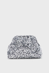 Silver Sparkle Clutch
